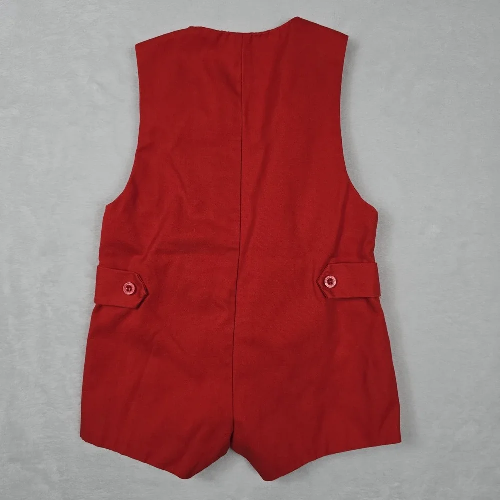 Hush Puppies 18 Months‎ Baby Vintage Red Romper Snap Bear Balloon